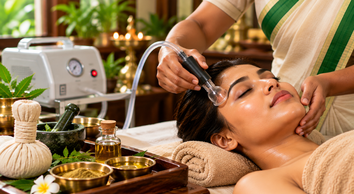 Face Vacuum Treatment